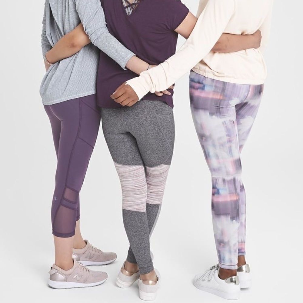 Athleta Girl Spliced Chit Chat Tights (M)